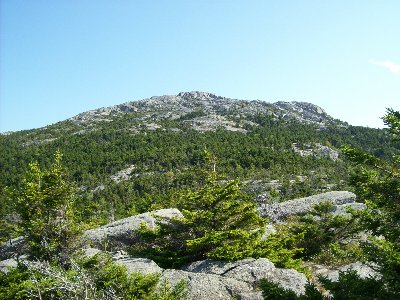 View from the base of mount Monadnock